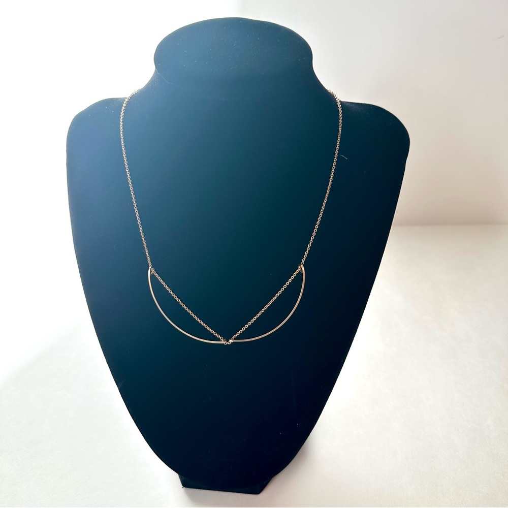 GOLD Minimalist Collar Outline Adjustable Necklace
